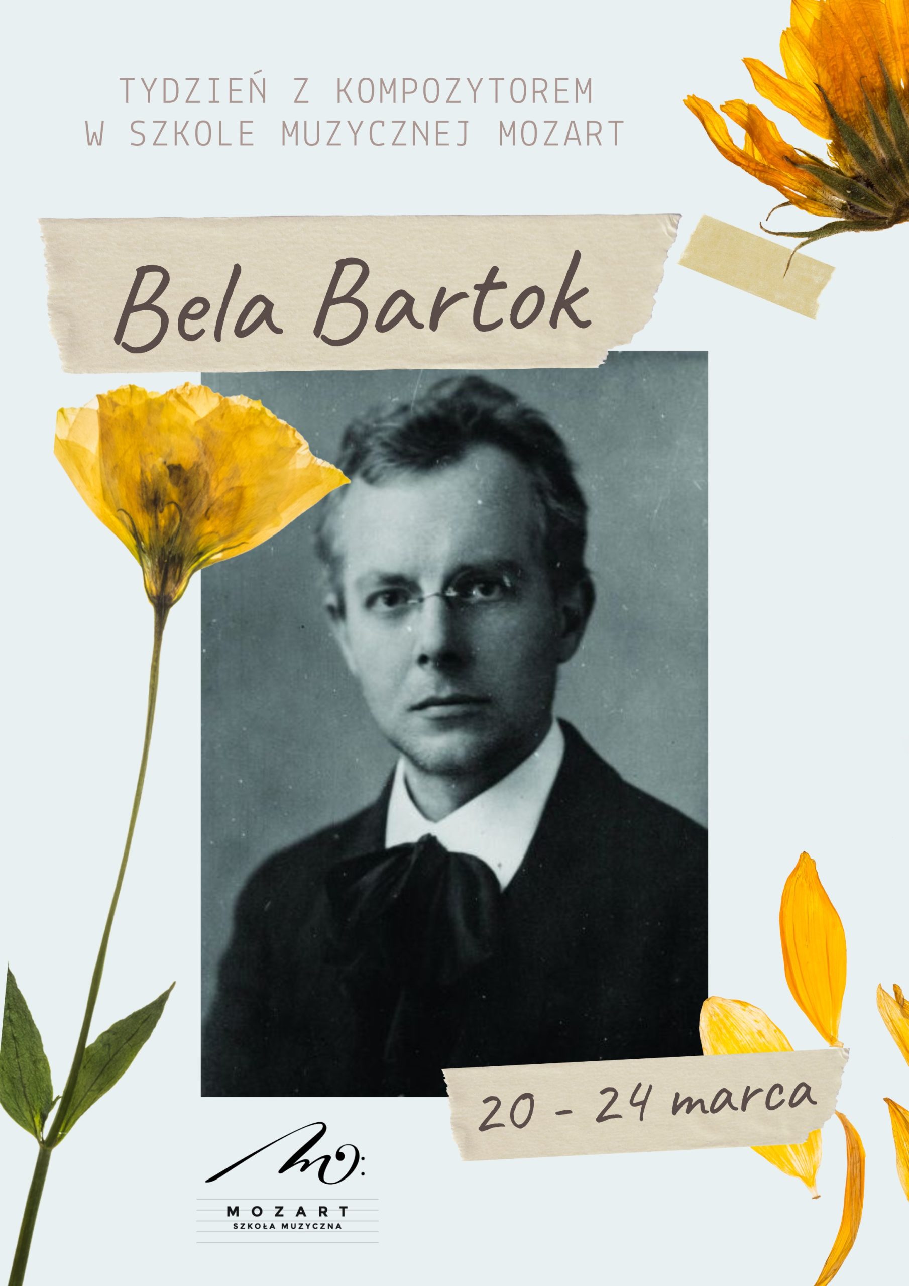 tydzień z kompozytorem – Bela Bartok 20 – 24.03